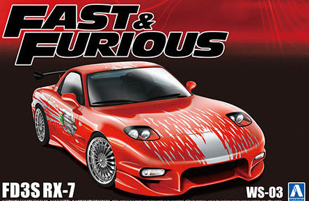 Aoshima 1/24 Mazda FD3S RX-7 Fast & Furious
