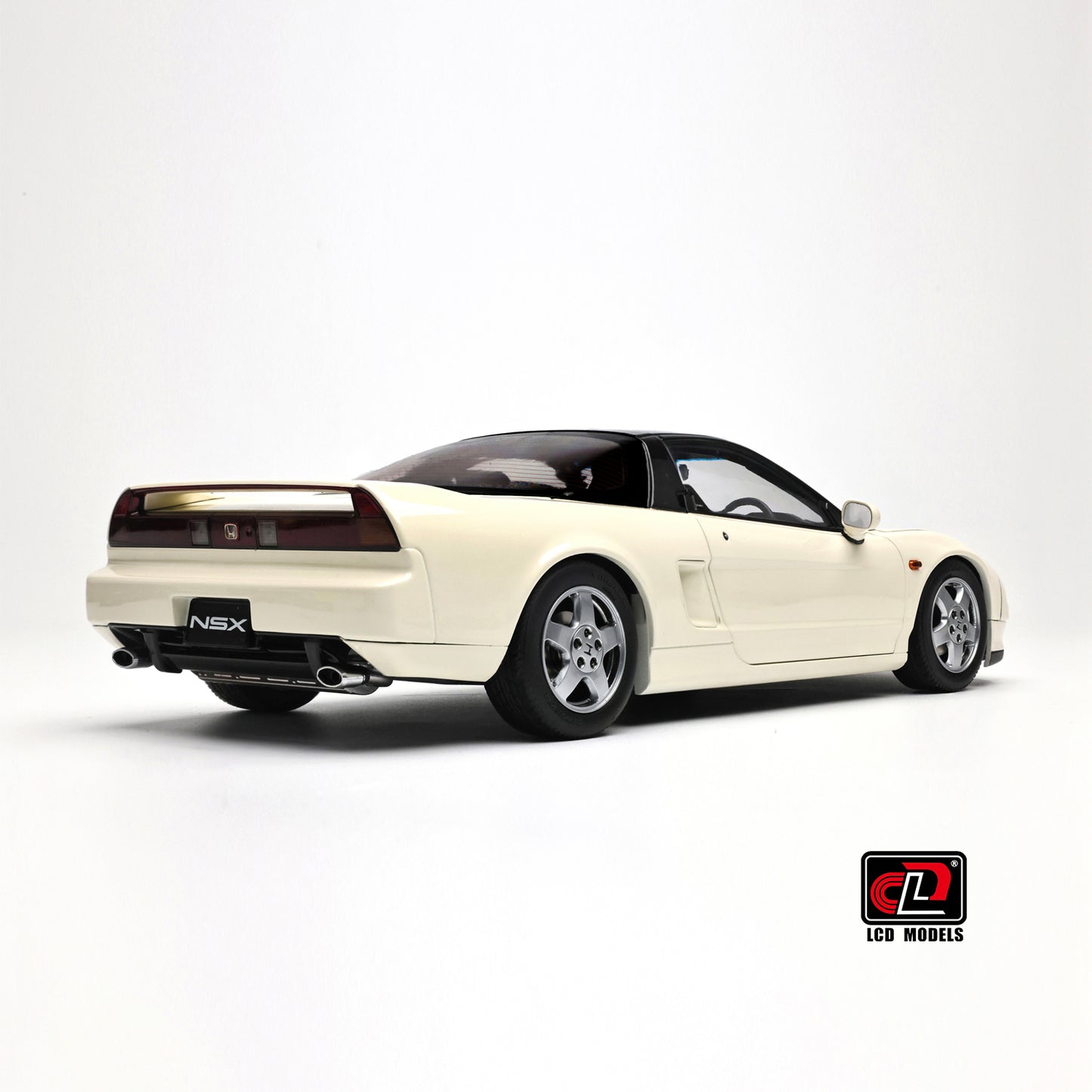 LCD Model 1/18 Honda NSX (NA1) Championship White - Opening Model
