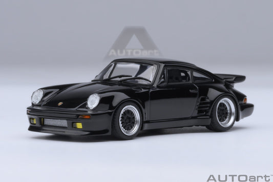 AUTOart 1/64 Porsche 911 (930) Turbo Wangan Midnight Blackbird