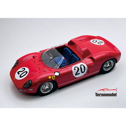 Tecnomodel 1/18 Ferrari 275P Le Mans 24h 1964 Winner (PRE-ORDER)