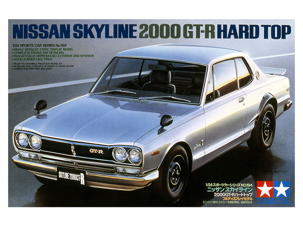 Tamiya 1/24 Nissan Skyline 2000 GT-R Hard Top