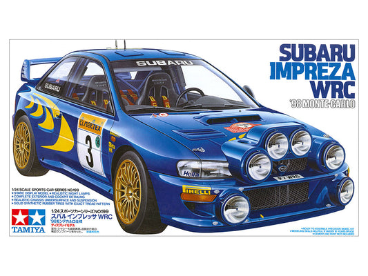 Tamiya 1/24 Subaru Impreza WRC '98 Monte-Carlo Rally