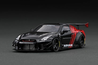 IG2556 LB-Works Nissan Skyline GT-R (R35) Type 2 (Black/Red) 1/43 Ignition Model