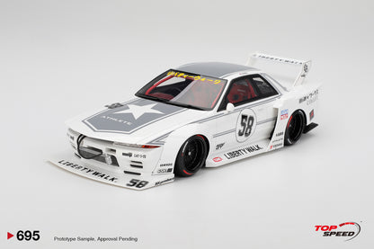 TopSpeed 1/18 LBWK Nissan GT-R (R32) 2025 - Lando Norris (PRE-ORDER) Kaido Works TAS 2025