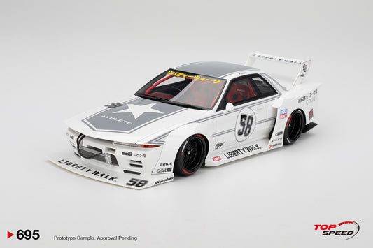 TOPSPEED 1/18 LBWK Nissan GT-R (R32) 2025 - Lando Norris (PRE-ORDER) Kaido Works TAS 2025
