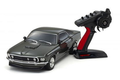 Kyosho 1/10 FAZER 4WD Ford Mustang Boss 429 (1969) Black Jade R/C (PRE-ORDER)