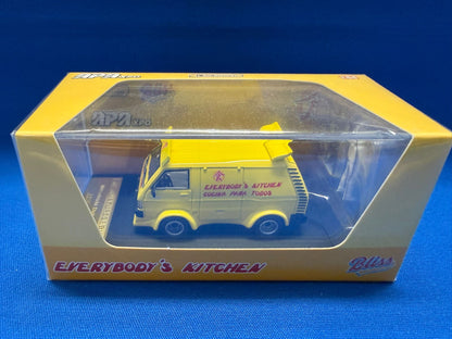 MK Miniatures 1/64 Mitsubishi Delica L300 'Wheels on Meals' Jackie Chan