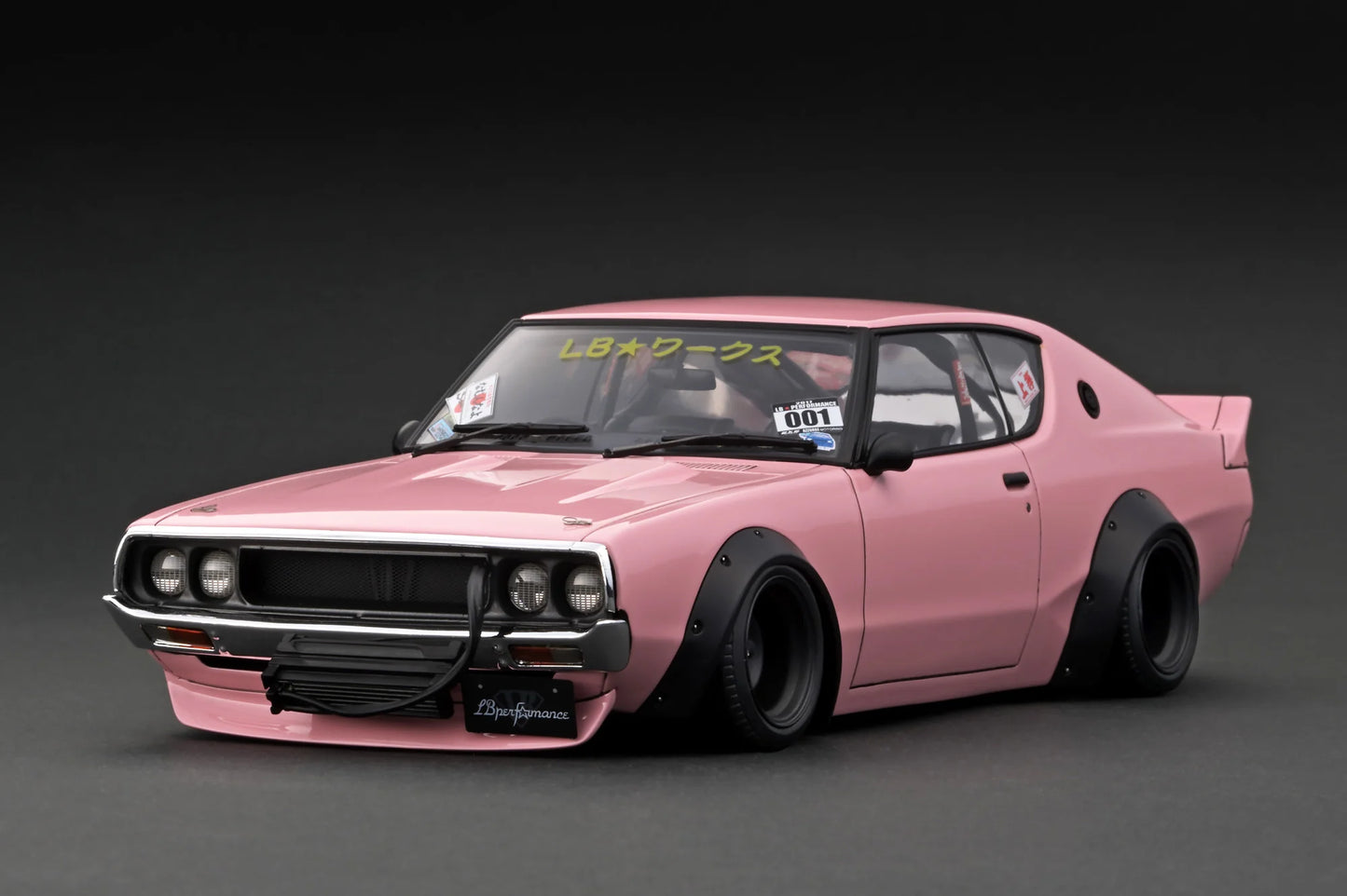 IG3214 LB-WORKS Kenmeri 2Dr Pink 1/18 Ignition Model (LBWK)