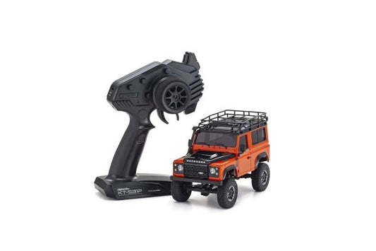 Kyosho MINI-Z 4x4 Land Rover Defender 90 Adventure (Phoenix Orange/Santorini Black)