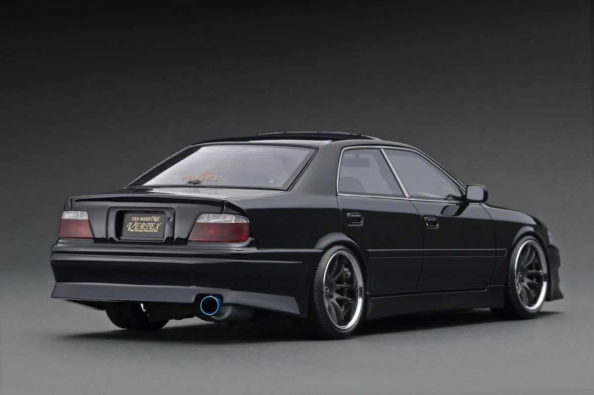Chigun IG3314 VERTEX Toyota JZX100 Chaser Black 1/18 Ignition Model – Chigun ...