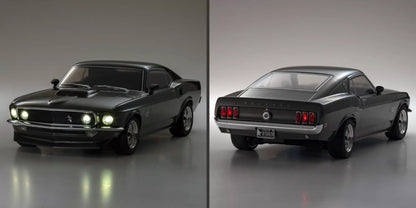 Kyosho 1/10 FAZER 4WD Ford Mustang Boss 429 (1969) Black Jade R/C (PRE-ORDER)