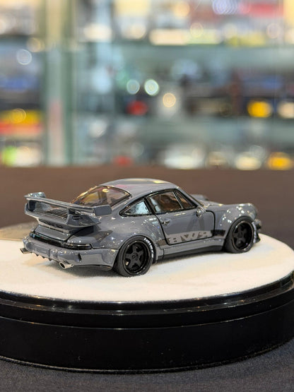 PGM 1/64 Porsche RWB 964 (Cement Gray)