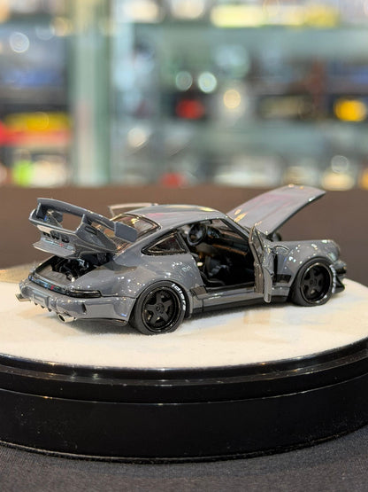 PGM 1/64 Porsche RWB 964 (Cement Gray)