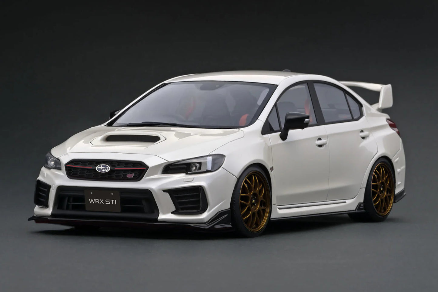 IG3611 SUBARU WRX (CBA-VAB) STI (Pearl White) 1/18 Ignition Model