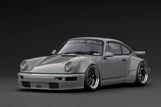 IG3634 Porsche RWB 964 Gray 'JONSIBAL' 1/18 Ignition Model