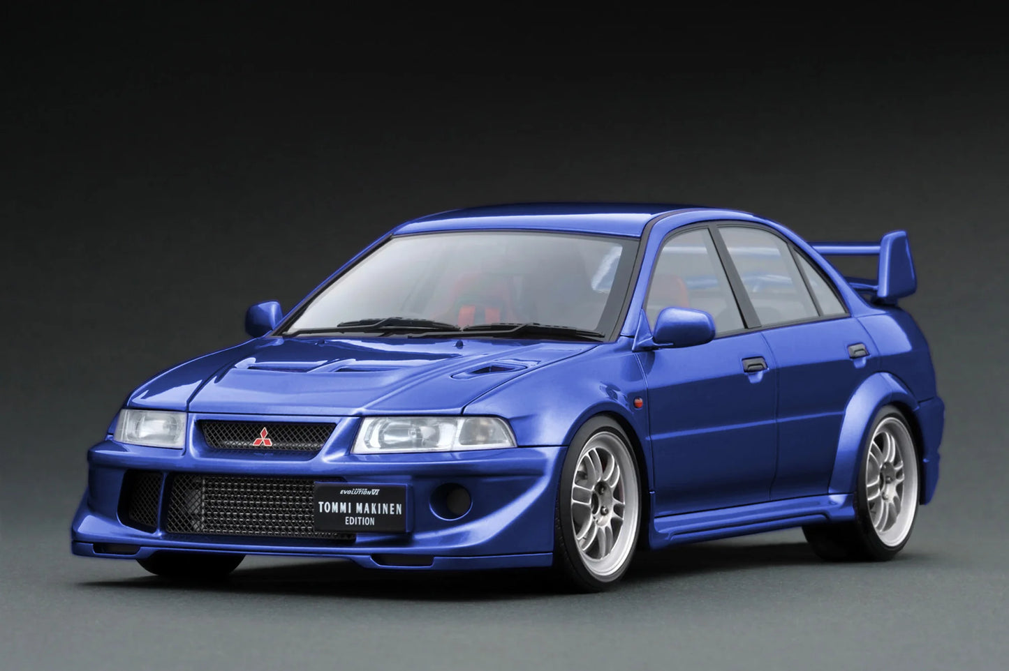 IG3665 Mitsubishi Lancer Evo VI GSR T.M.E (CP9A) Blue Met. 1/18 Ignition Model