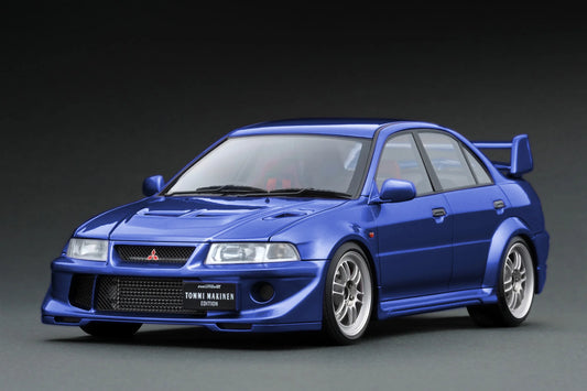 IG3665 Mitsubishi Lancer Evo VI GSR T.M.E (CP9A) Blue Met. 1/18 Ignition Model