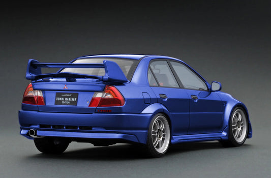 IG3665 Mitsubishi Lancer Evo VI GSR T.M.E (CP9A) Blue Met. 1/18 Ignition Model