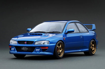 IG3668 SUBARU Impreza 22B-Sti Version (GC8改) Blue 1/18 Ignition Model