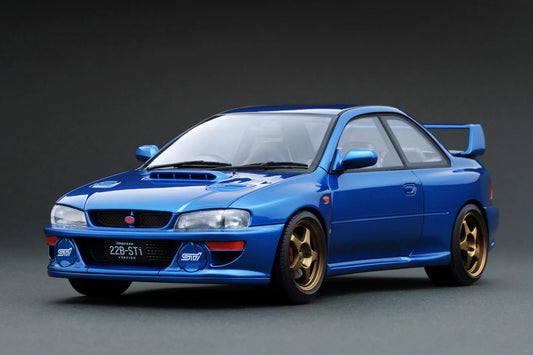 IG3668 SUBARU Impreza 22B-Sti Version (GC8改) Blue 1/18 Ignition Model