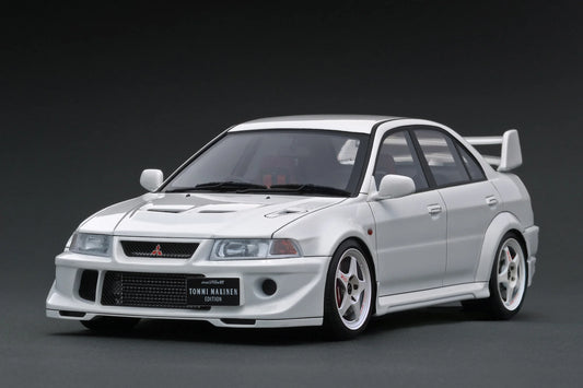 IG3683 Mitsubishi Lancer Evolution VI GSR T.M.E (CP9A) White 1/18 Ignition Model