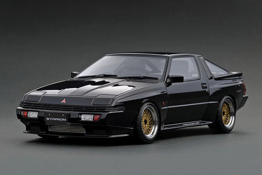 IG3709 Mitsubishi STARION 2600 GSR-VR (E-A187A) Black 1/18 Ignition Model