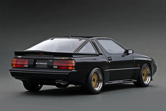 IG3709 Mitsubishi STARION 2600 GSR-VR (E-A187A) Black 1/18 Ignition Model