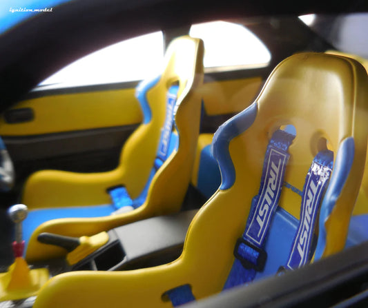 IG3128 Nissan GReddy GT-R (BCNR33) Blue Metallic 1/18 Ignition Model