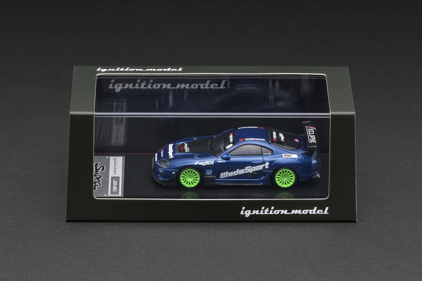IG3843 Toyota Supra (JZA80) RZ Blue Metallic 'WEDSPORT'