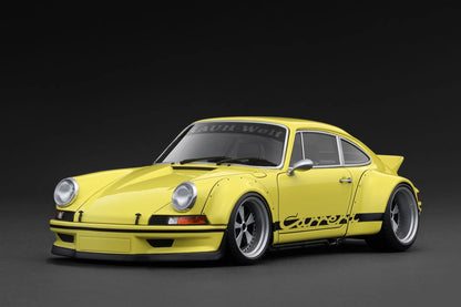 IG3876 Porsche RWB Backdate Yellow 1/18 Ignition Model
