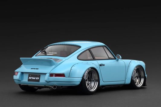 IG3878 Porsche RWB Backdate Light Blue 1/18 Ignition Model