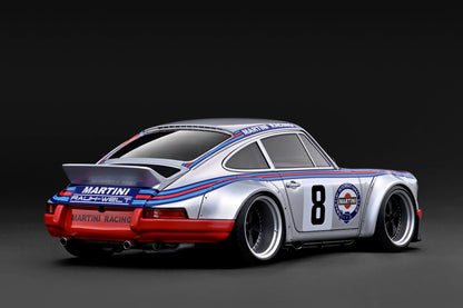IG3879 Porsche RWB Backdate (Silver/Orange) 1/18 Ignition Model PRE-ORDER