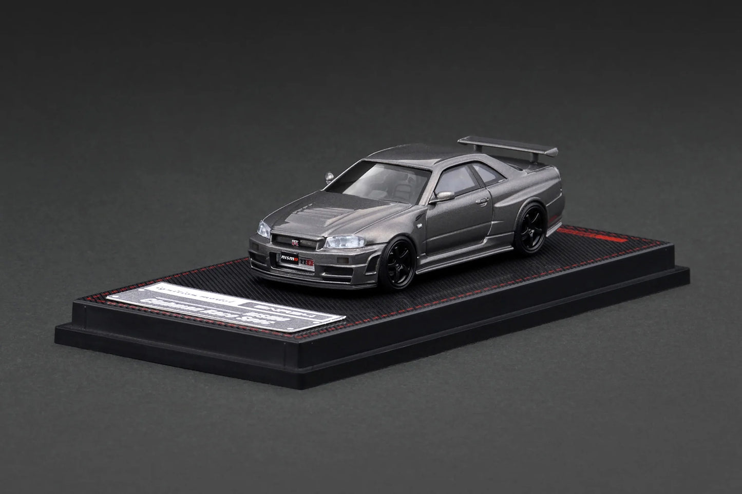IG3881 Nissan Skyline GT-R R34 NISMO Omori Factory CRS 1/64 Ignition Model