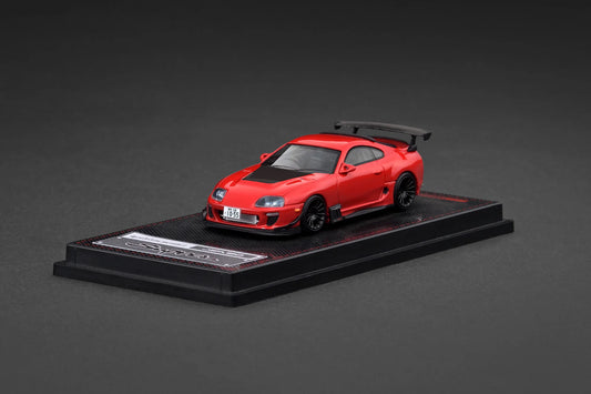 IG3882 Toyota Supra (JZA80) RZ Red 1/64 Ignition Model