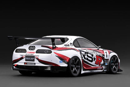 IG3884 Toyota Supra RZ (JZA80) White/RS★R Livery 1/18 Ignition Model PRE-ORDER
