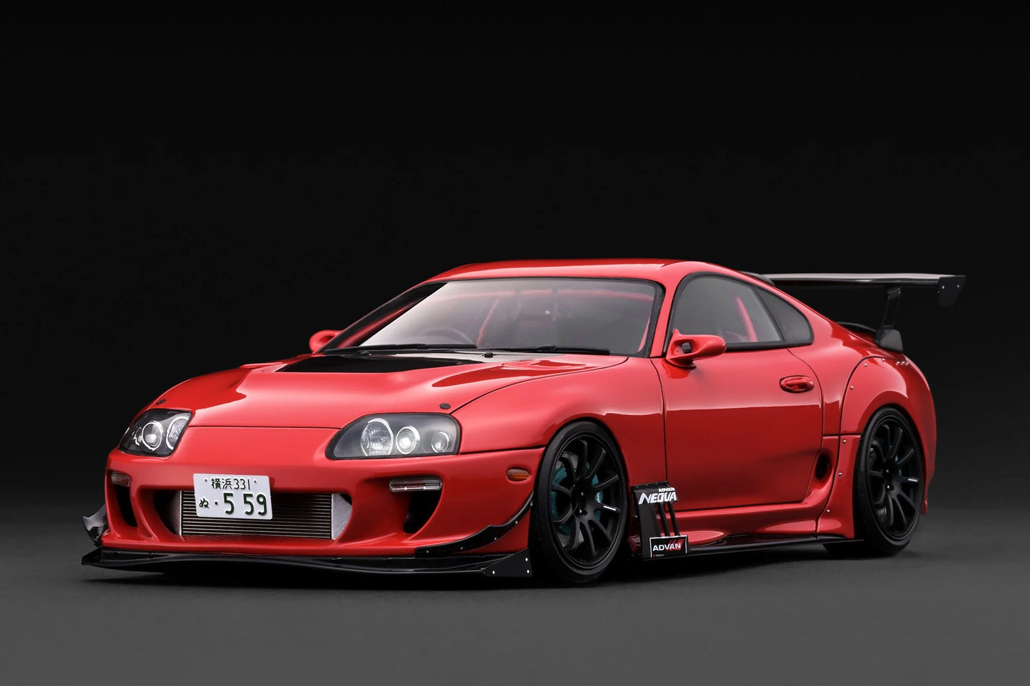 IG3885 Toyota Supra RZ (JZA80) ORIDO-STREET Ver. Red 1/18 Ignition Model PRE-ORDER