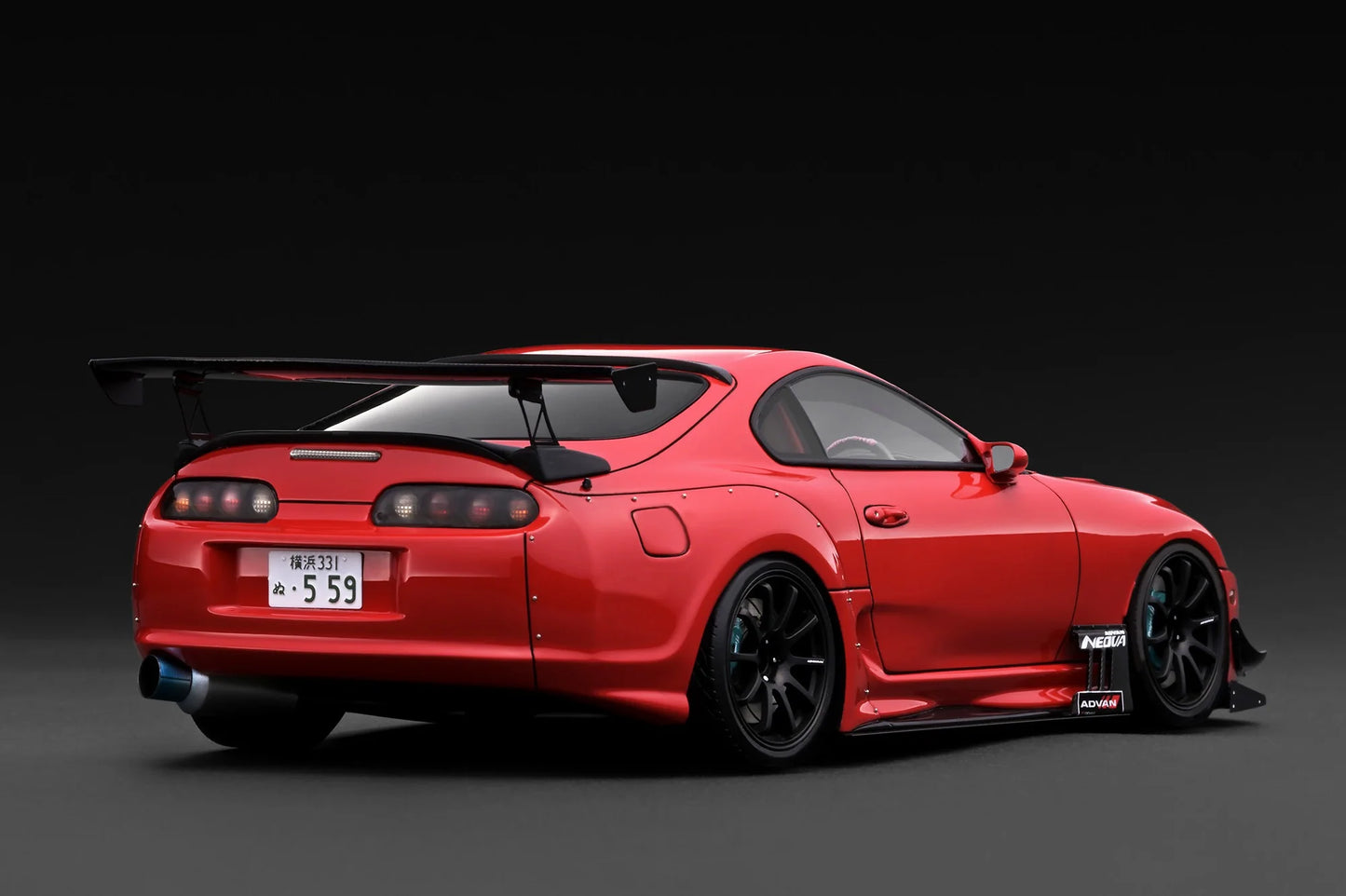 IG3885 Toyota Supra RZ (JZA80) ORIDO-STREET Ver. Red 1/18 Ignition Model PRE-ORDER