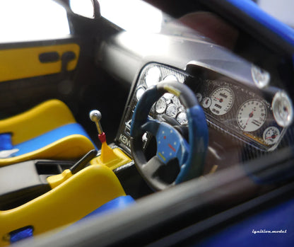 IG3128 Nissan GReddy GT-R (BCNR33) Blue Metallic 1/18 Ignition Model