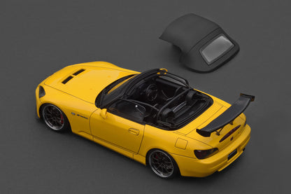 IG3919 Honda S2000 (AP1) Yellow 1/18 Ignition Model