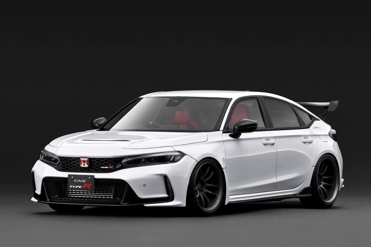 IG3935 Honda Civic Type R J's Racing (FL5) White 1/18 Ignition Model (End of Sept Arrival)