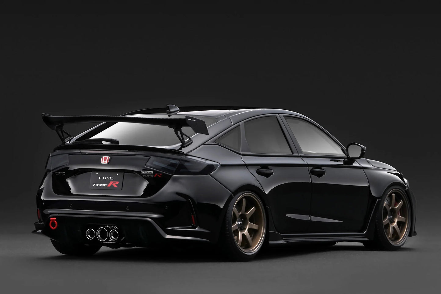 IG3936 Honda Civic Type-R J'S Racing (FL5) Black 1/18 Ignition Model (PRE-ORDER)