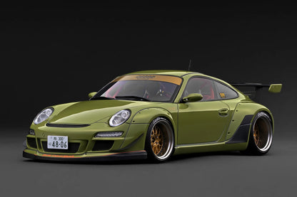 IG3960 Porsche RWB 997 Green 1/18 Ignition Model