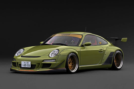 IG3960 Porsche RWB 997 Green 1/18 Ignition Model