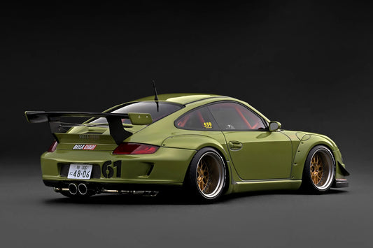IG3960 Porsche RWB 997 Green 1/18 Ignition Model