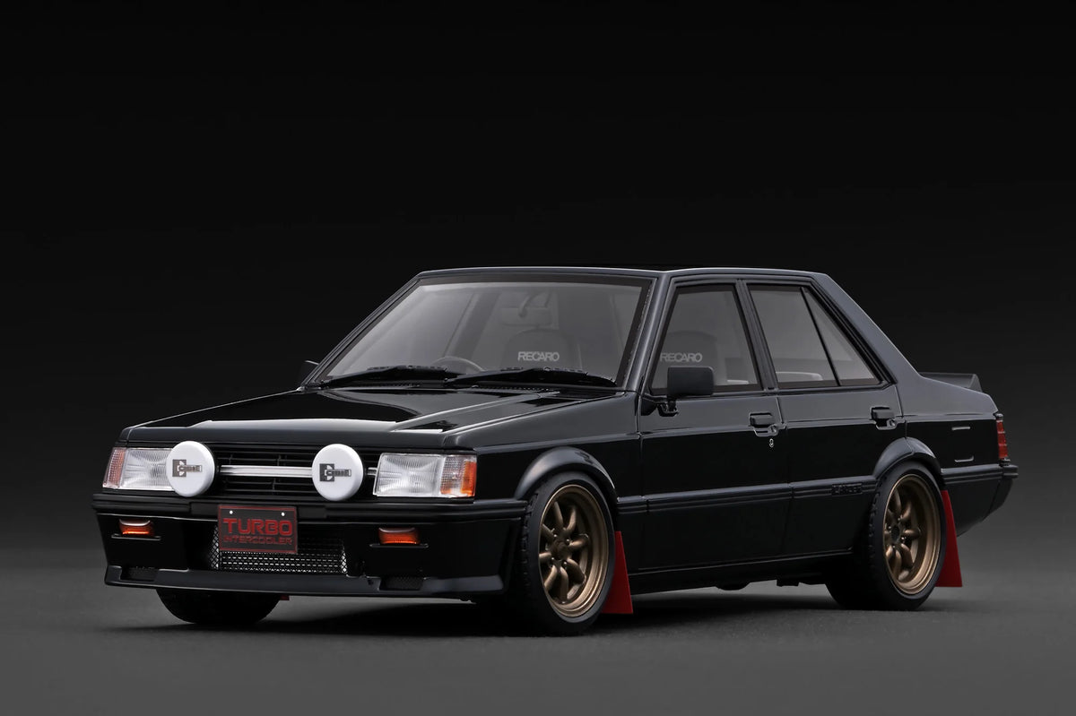 IG3966 Mitsubishi Lancer EX GSR Turbo (A175A) Black 1/18 Ignition Model