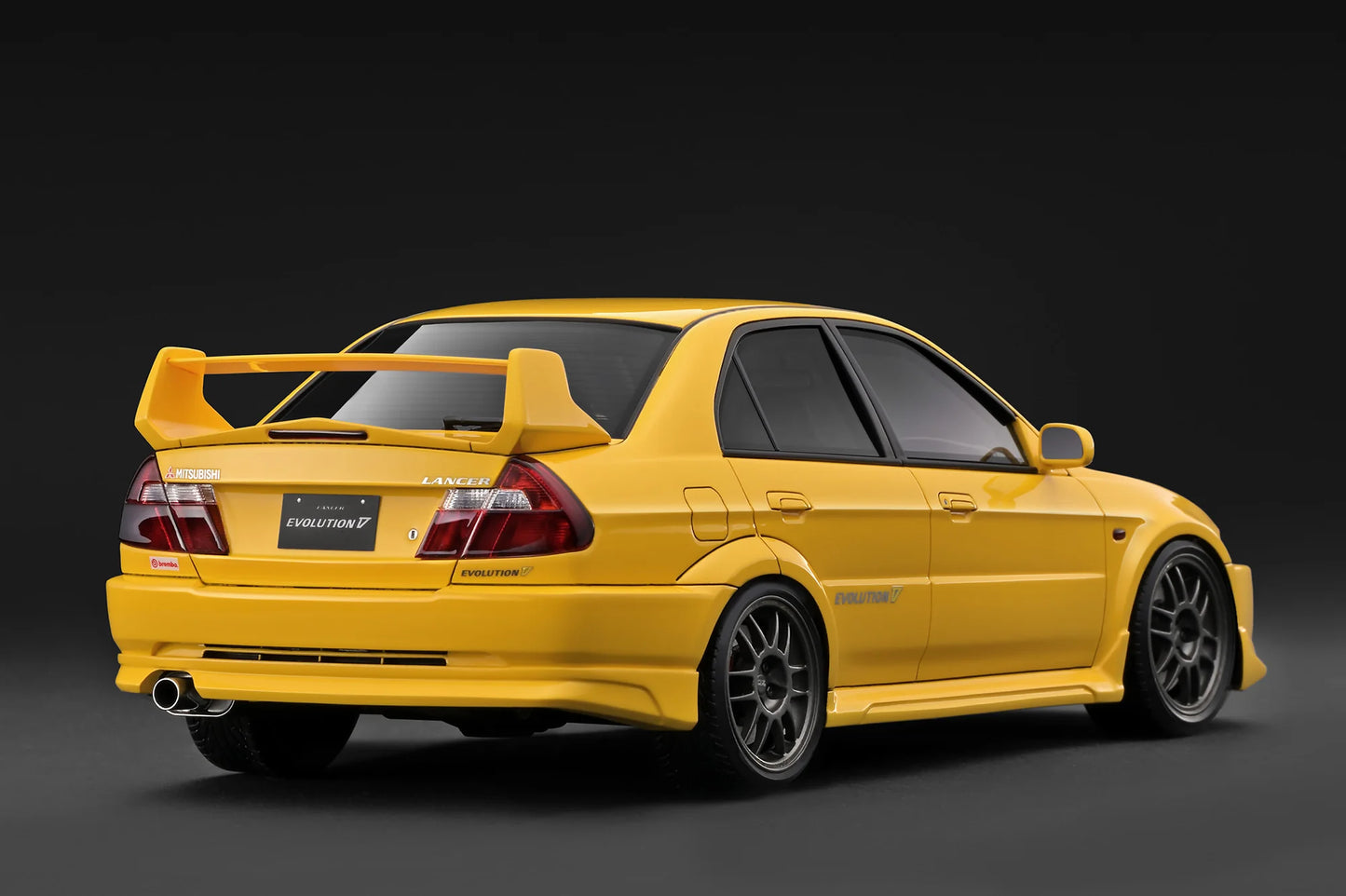 IG4020 Mitsubishi LANCER EVOLUTION V (CP9A) Yellow 1/18 Ignition Model (PRE-ORDER)