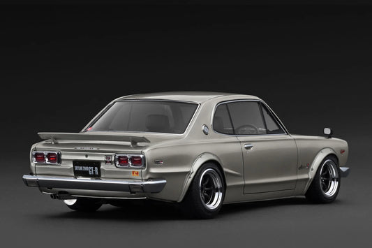 IG4032 Nissan Skyline 2000 GT-R (KPGC10) Dark Silver 1/18 Ignition Model
