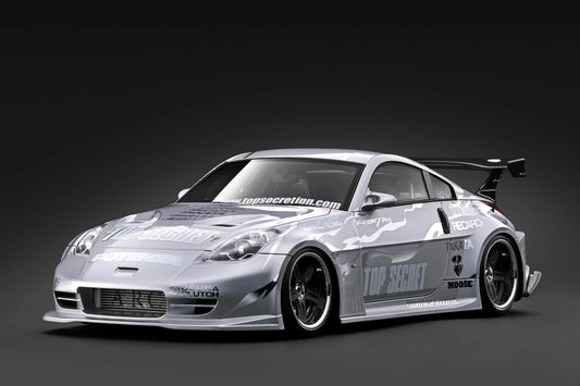 IG4047 Top Secret Nissan Fairlady Z (Z33) Silver 1/18 Ignition Model (PRE-ORDER)