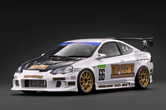 IG4055 Top Secret Honda/Acura Integra/RSX (DC5) White 1/18 Ignition Model (PRE-ORDER)
