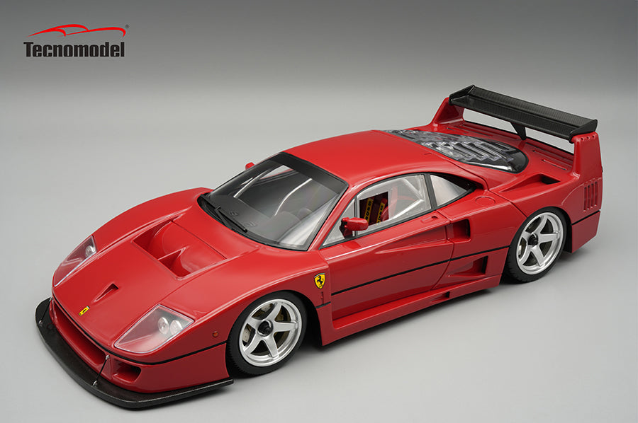 Tecnomodel 1/18 Ferrari F40 LM 1996 Press Version Opening Rear Engine Cover (PRE-ORDER)